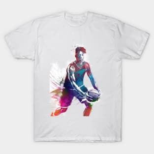 Basketball sport art #basketball T-Shirt